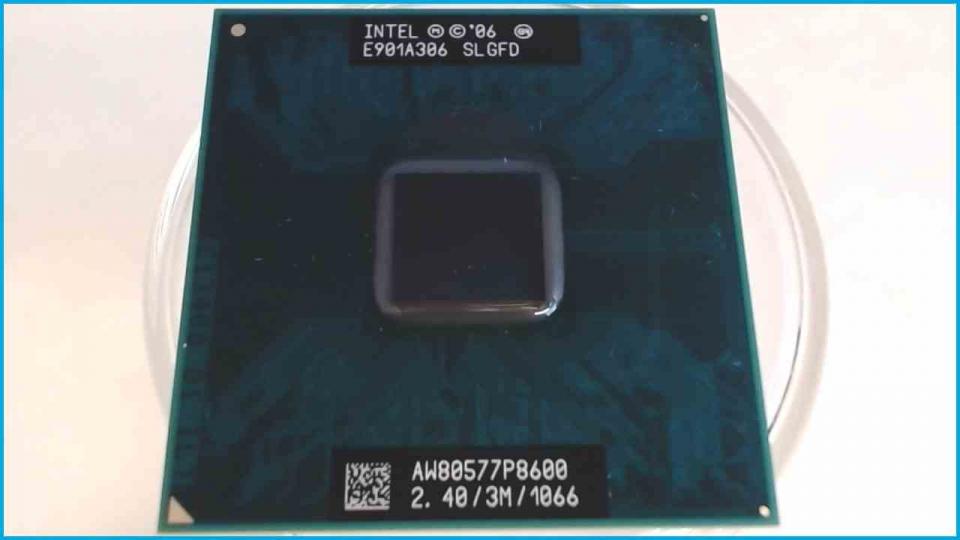 CPU Prozessor 2.4 GHz Intel Core 2 Duo P8600 SLGFD Samsung P560 NP-P560H -2