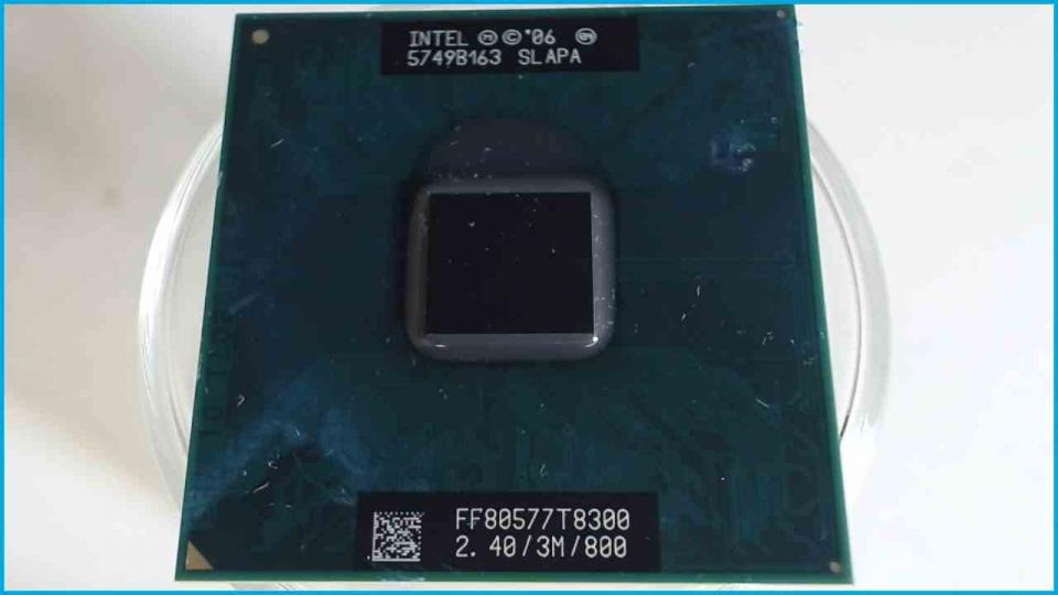 CPU Prozessor 2.4 GHz Intel Core 2 Duo T8300 SLAPA One C6500 -2