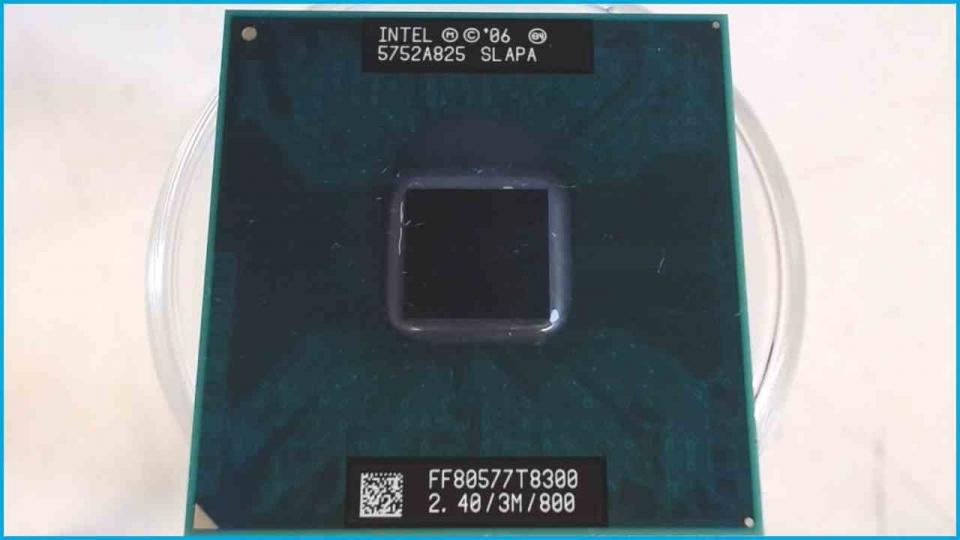 CPU Prozessor 2.4 GHz Intel Core 2 Duo T8300 SLAPA Terra Mobile 8411 EAA-89