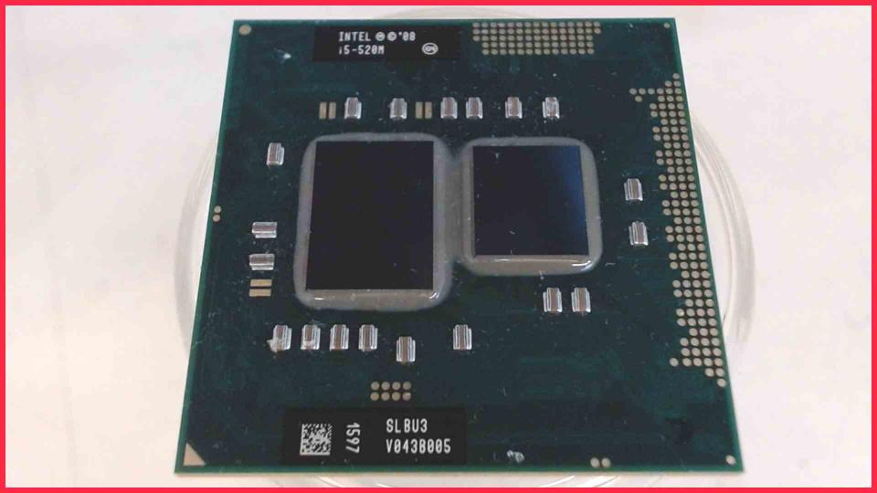 CPU Prozessor 2.4 GHz Intel Core i5-520M SLBU3 HP ProBook 6450b