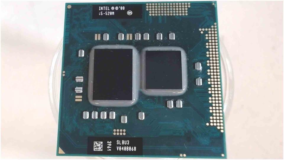 CPU Prozessor 2.4 GHz Intel Core i5-520M SLBU3 Medion Akoya P8614 MD98470