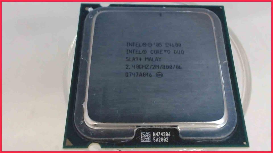 CPU Prozessor 2.40GHz Intel Core 2 Duo E4600 Fujitsu Siemens Esprimo E5925