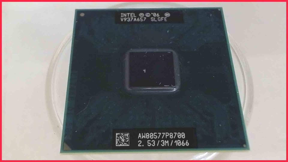 CPU Prozessor 2.53 GHz Intel P8700 Core 2 Duo SLGFE Asus N71V