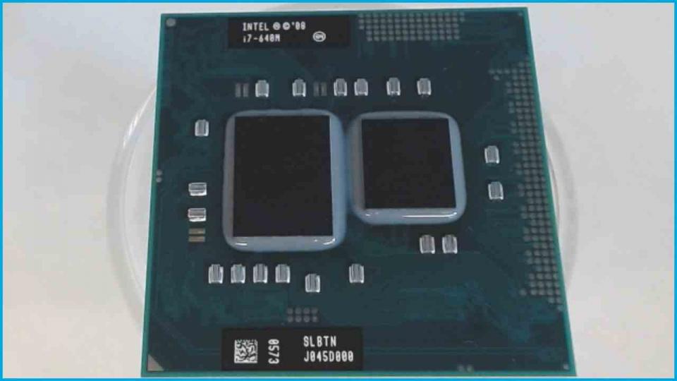 CPU Prozessor 2.8 GHz Intel Core i7-640M Fujitsu Lifebook E780 i7