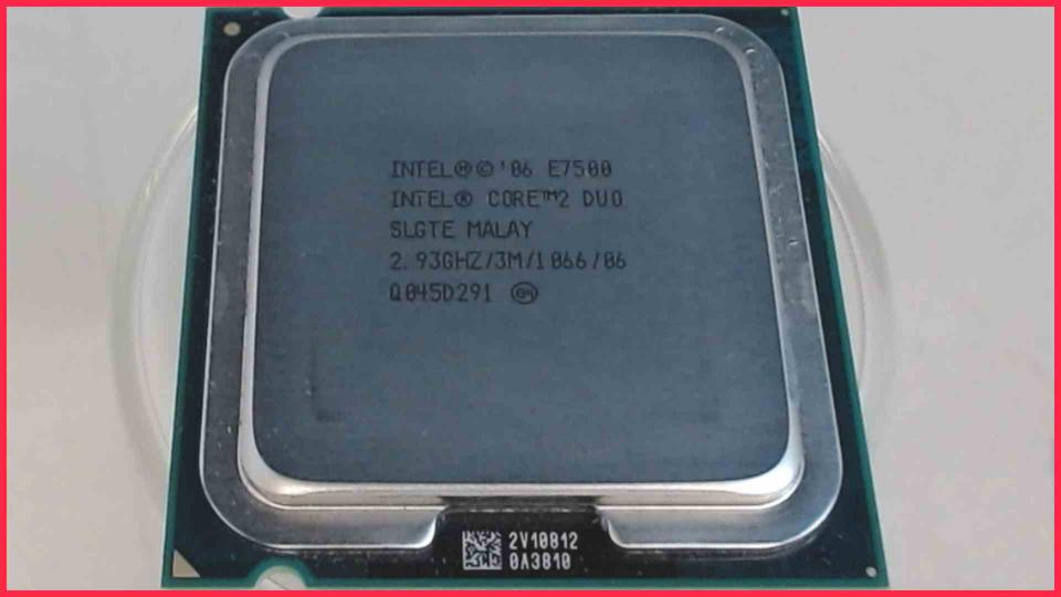 CPU Processor 2.93 GHz Intel Core 2 Duo E7500 SLGTE ThinkCentre M58 II 6258 D3G