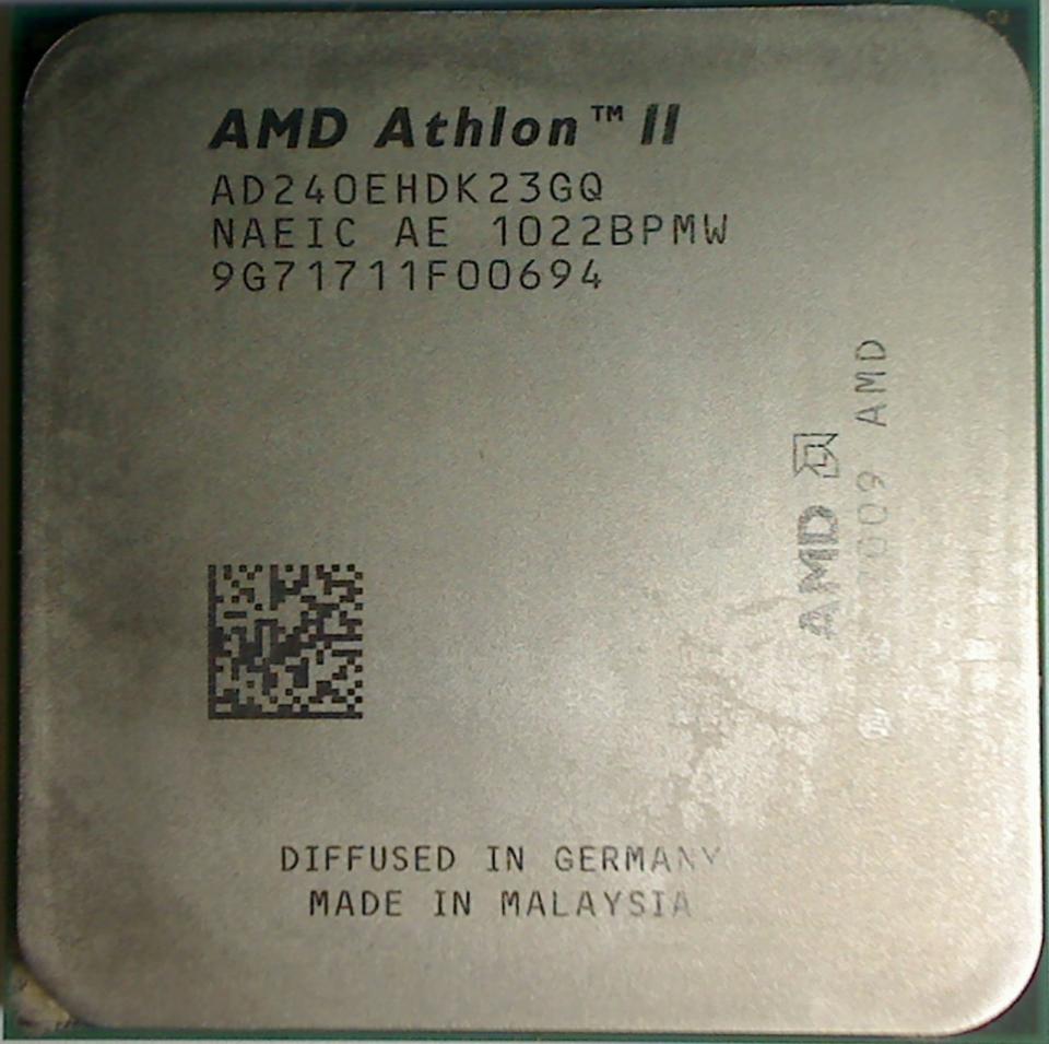 CPU Prozessor AMD Athlon II X2 240e - 2.8 GHz (AD240EHDK23GQ) AM3 AM2+