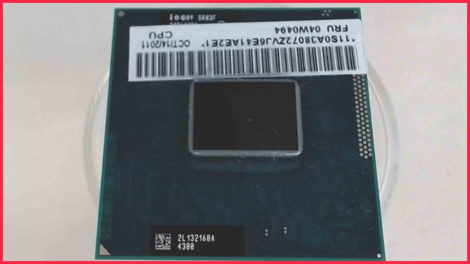 CPU Prozessor Core i7-2620M SR03F 2,70GHz ThinkPad T520 4243-4UG