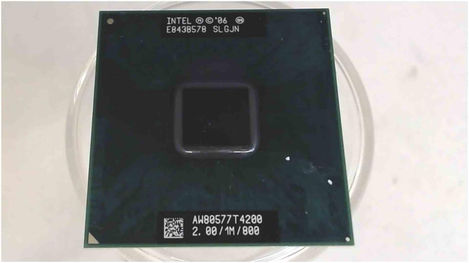 CPU Prozessor Intel 2 GHz Dual Core T4200 SLGJN