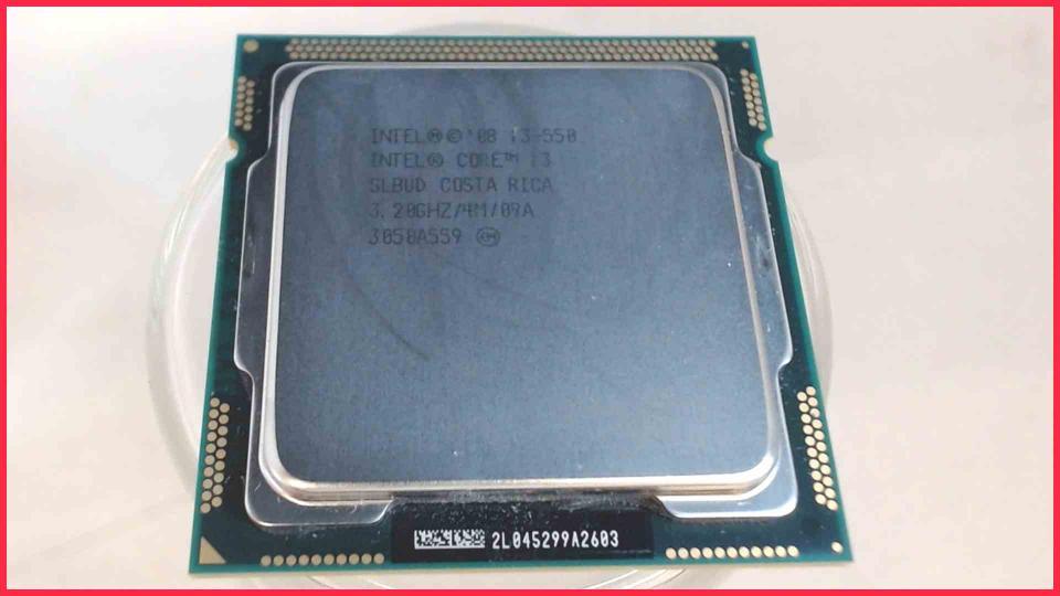 CPU Processor  Intel 3.2GHz Core i3-550 SLBUD