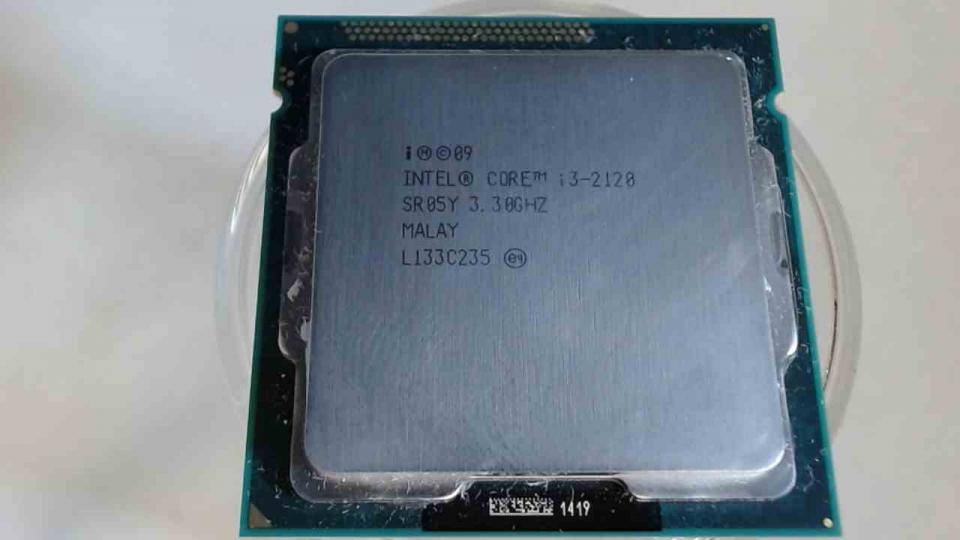 CPU Processor Intel Core i3-2120 2x 3,30GHz SR05Y HP Compaq 6200 Pro Small
