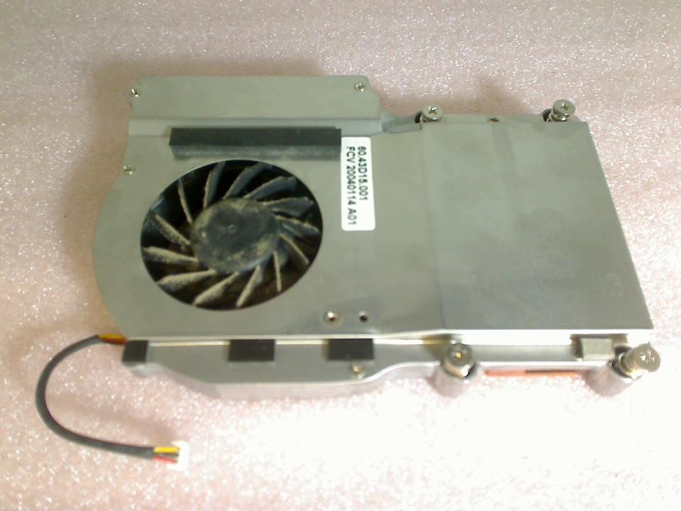 CPU Prozessor Lüfter Kühler Kühlkörper Acer Aspire 1500 MS2143