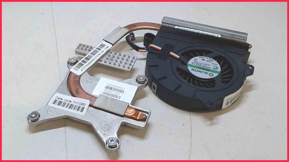CPU Prozessor Lüfter Kühler Kühlkörper  HP EliteBook 8440p