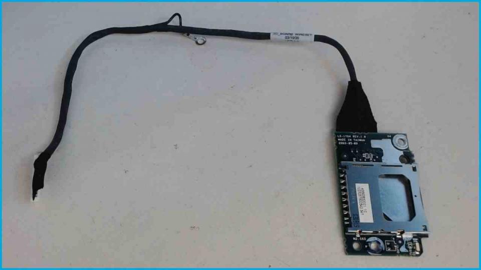 Card Reader Kartenleser Board SD LS-1704 REV:1.0 HP Compaq nx7000