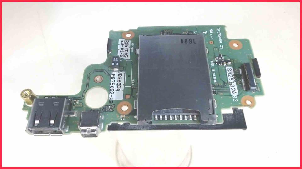 Card Reader Kartenleser Board USB CP375050-Z3 Fujitsu Lifebook T5010