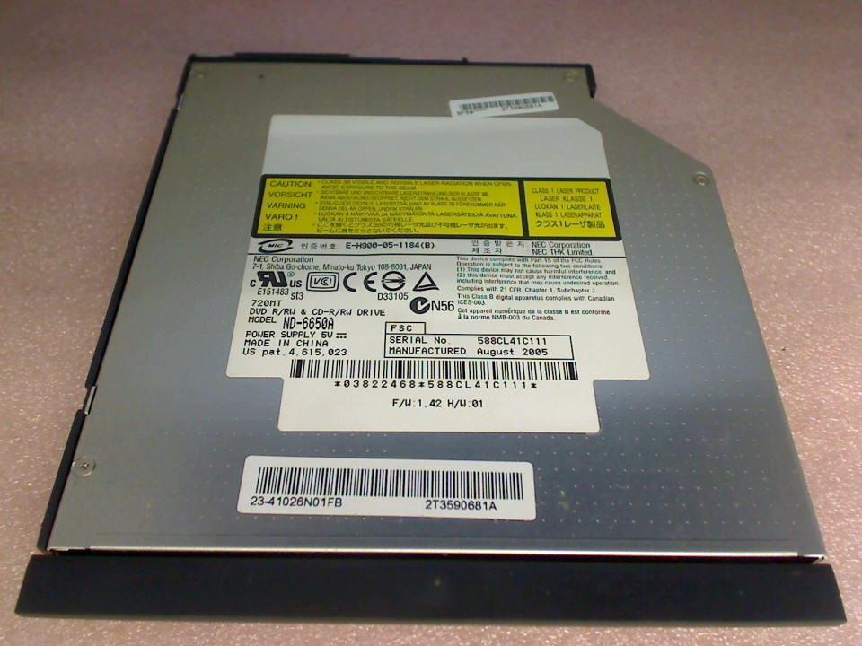 DVD Brenner Writer & Blende + Rahmen ND-6650A Fujitsu Amilo A1630 (4)