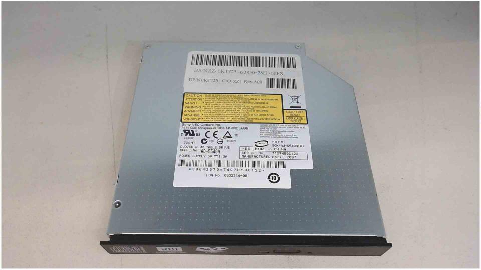 DVD Burner Writer & cover AD-5540A IDE/AT Dell PowerEdge 1950