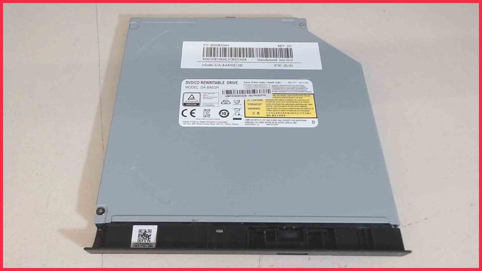 DVD Brenner Writer & Blende DA-8A6SH SATA Lenovo ThinkPad E560