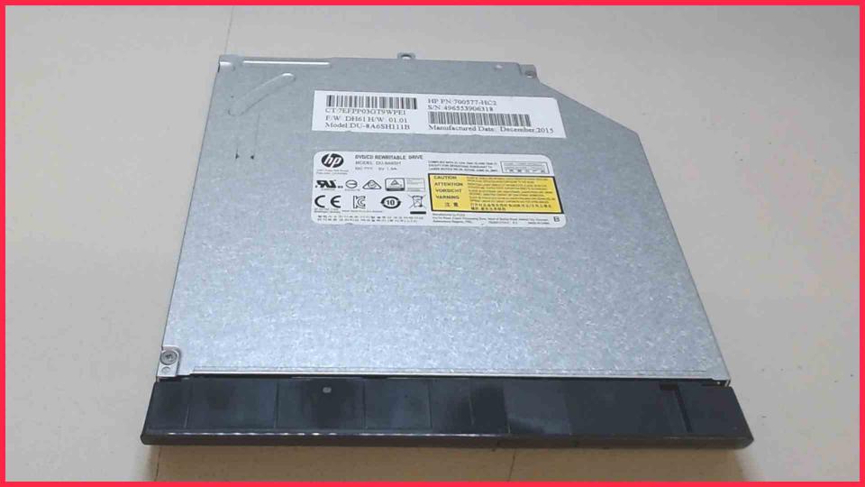 DVD Brenner Writer & Blende DU-8A6SH111B HP 250 G4