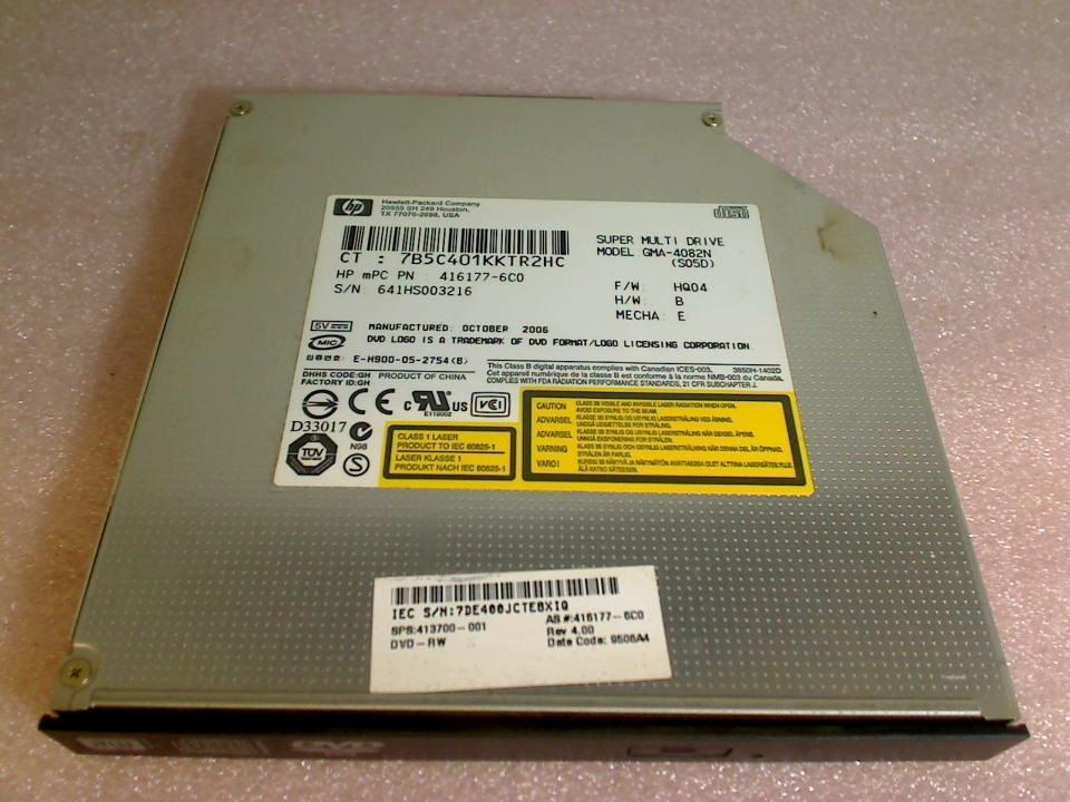 DVD Brenner Writer & Blende GMA-4082N HP Compaq nx6310