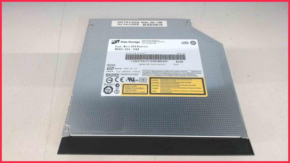 DVD Brenner Writer & Blende GSA-T30N SATA Thinkpad SL500 2746 -3