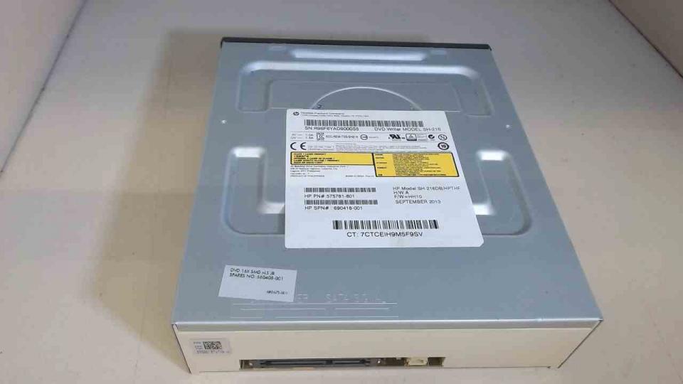 DVD Burner Writer & cover SH-216DB/HPTHF SATA HP Compaq Pro 6300 Small