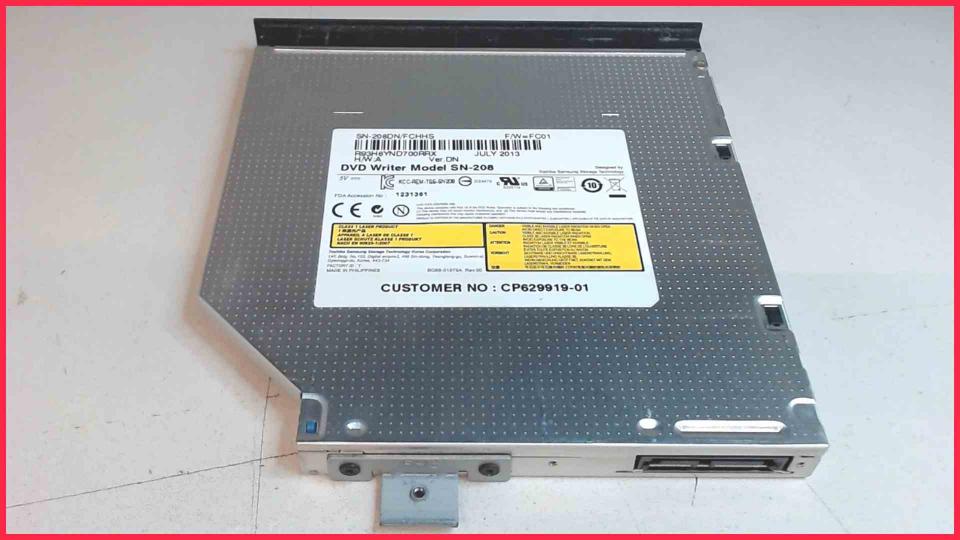 DVD Brenner Writer & Blende SN-208 Fujitsu Lifebook A532