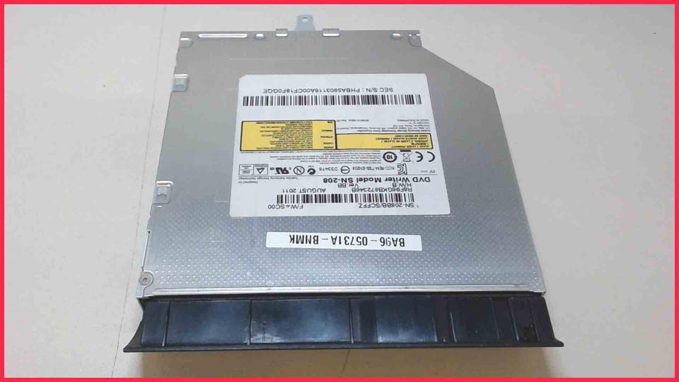 DVD Brenner Writer & Blende SN-208 SATA Samsung RV720 NP-RV720 -2