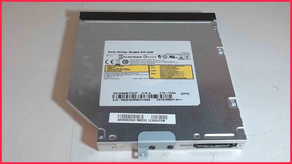 DVD Brenner Writer & Blende SN-208 Toshiba Satellite L750D-1DJ