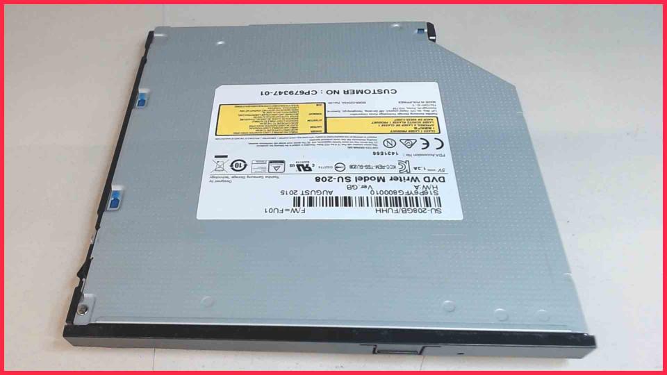 DVD Brenner Writer & Blende SU-208 SATA Fujitsu Lifebook E554