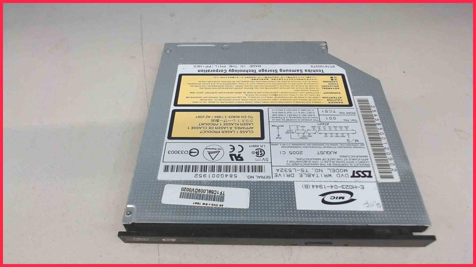 DVD Brenner Writer & Blende TS-L532A IDE/AT Asus A3000 A3500L