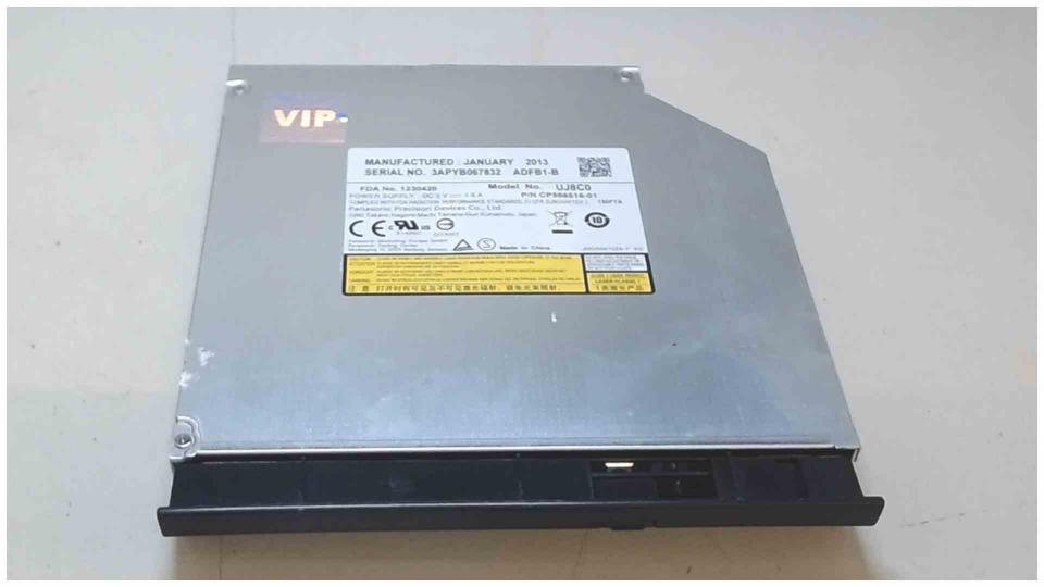 DVD Brenner Writer & Blende UJ8C0 SATA Fujitsu Lifebook N532