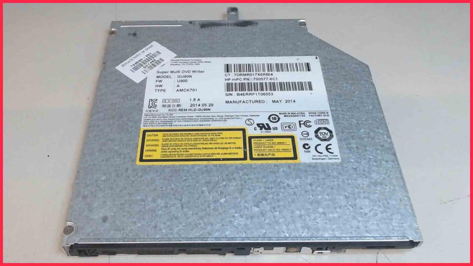 DVD Brenner ohne Blende GU90N HP Pavilion 15-p121ng