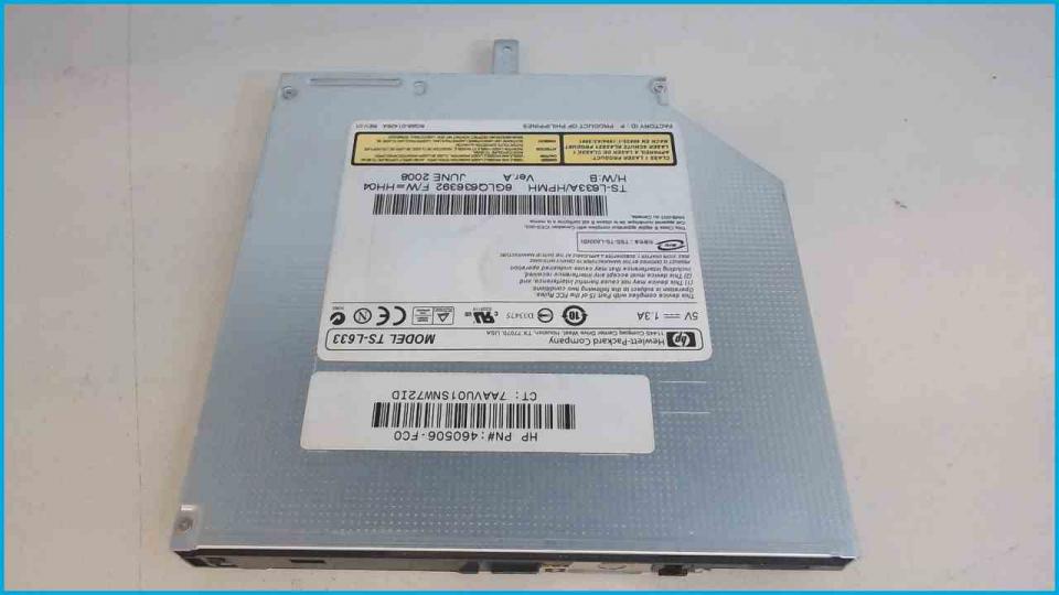 DVD Brenner ohne Blende TS-L633 Acer Aspire 8530G MS2249