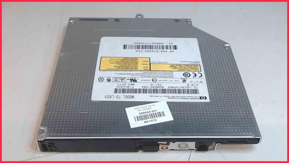 DVD Brenner ohne Blende TS-L633 SATA HP Probook 4520S