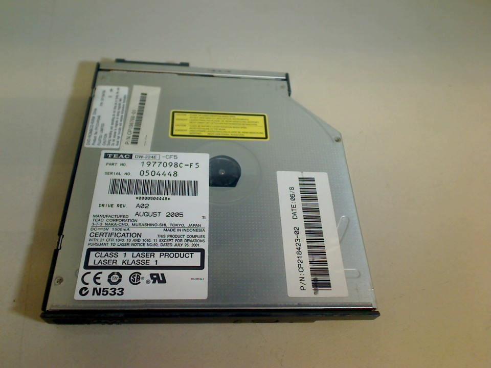 DVD-ROM Laufwerk Modul + Adapter DW-224E LifeBook C1320D
