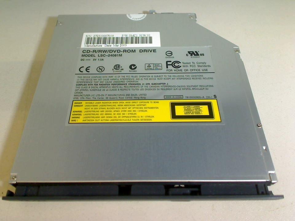 DVD-ROM Laufwerk Modul CD-R/RW/DVD-ROM LSC-24081M Amilo-A CY26 A7600