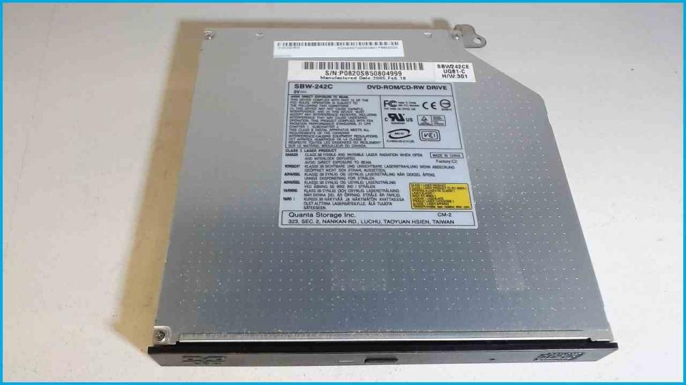 DVD-ROM Laufwerk Modul CD-RW SBW-242C Aspire 1360 1362LC MS2159
