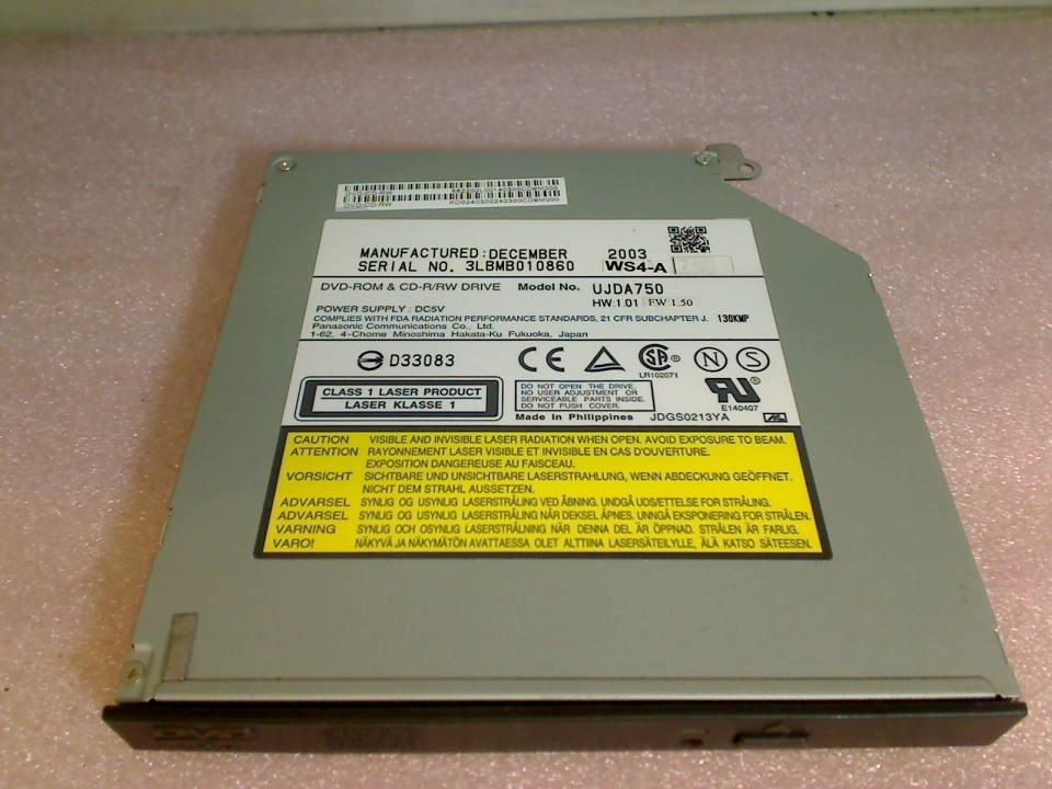 DVD-ROM Laufwerk Modul UJDA750 Acer Aspire 1500 MS2143