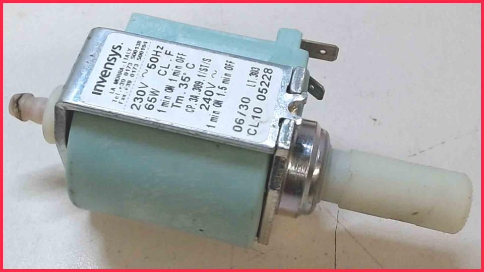 Druck Wasserpumpe Invensys CP.3A.309.1/ST/S Nescafe Dolce Gusto KP2000