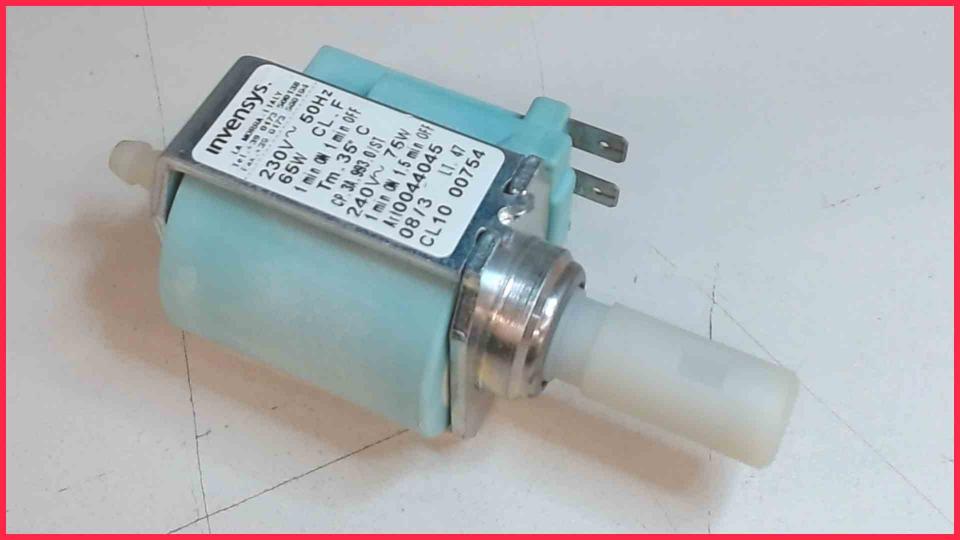 Druck Wasserpumpe Invensys CP.3A.993.0/ST CafeRomantica Typ 664 NICR 740