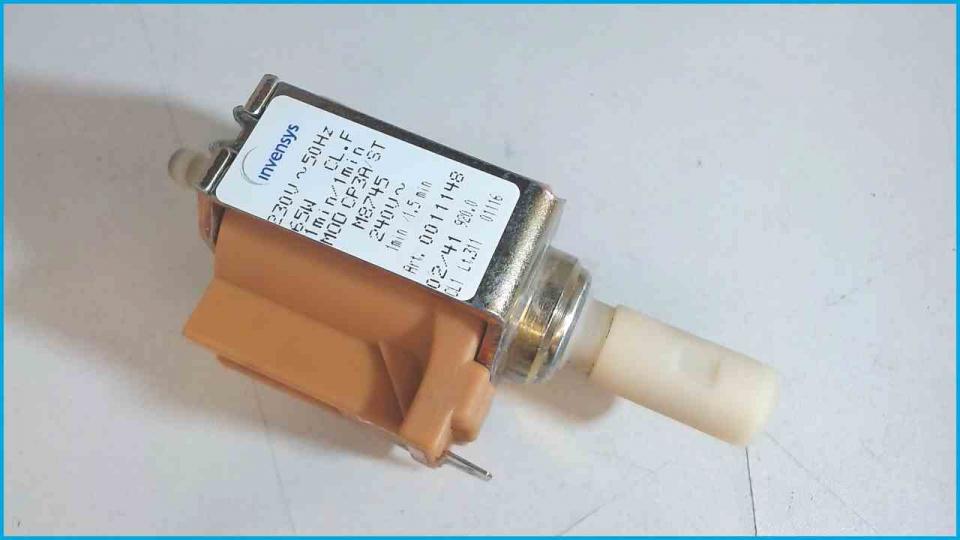 Druck Wasserpumpe Invensys MOD CP3A/ST M8745 Impressa S75 Typ 640 D1 -2