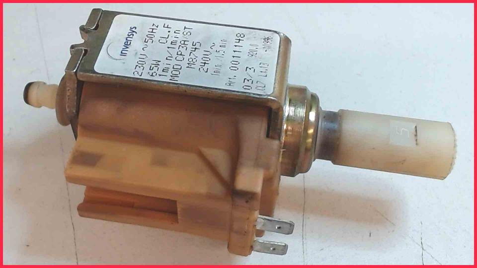 Druck Wasserpumpe Invensys MOD CP3A/ST M8745 Krups Orchestro FNF1