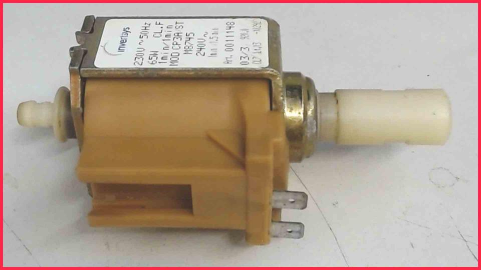Druck Wasserpumpe MOD CP3A/ST M8745 Impressa F70 Typ 639 A1 -5
