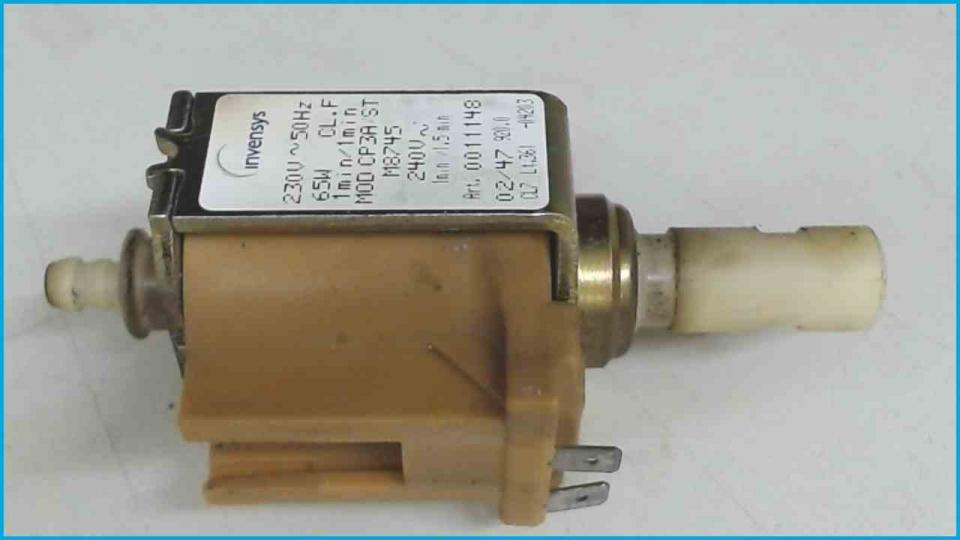 Druck Wasserpumpe MOD CP3A/ST M8745 Impressa S9 Typ 641 D4 -4