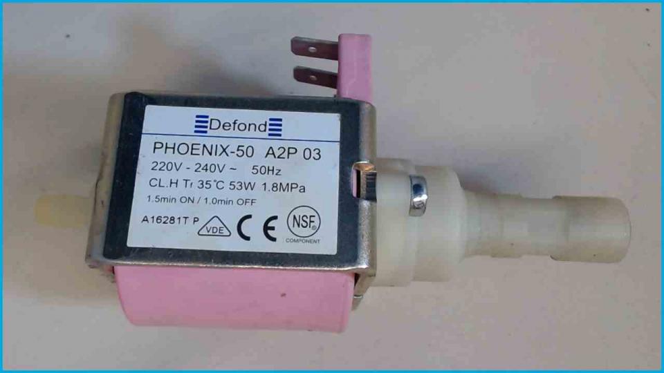Druck Wasserpumpe PHOENIX-50 A2P 03 Saeco Incanto HD8918