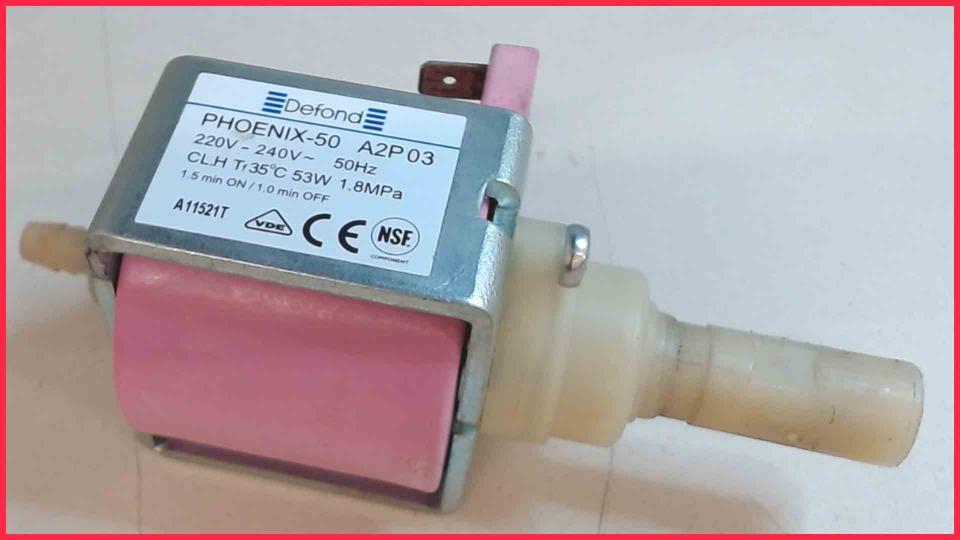 Druck Wasserpumpe PHOENIX-50 A2P 03 Talea Giro SUP032OR -2