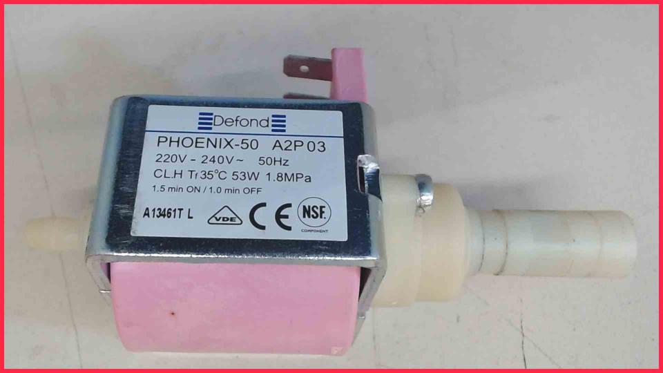 Druck Wasserpumpe Phoenix-50 A2P 03 Saeco HD8603
