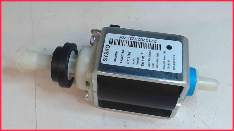 Druck Wasserpumpe Sysko SPX.H100 Nivona CafeRomatica 1086 NICR 690