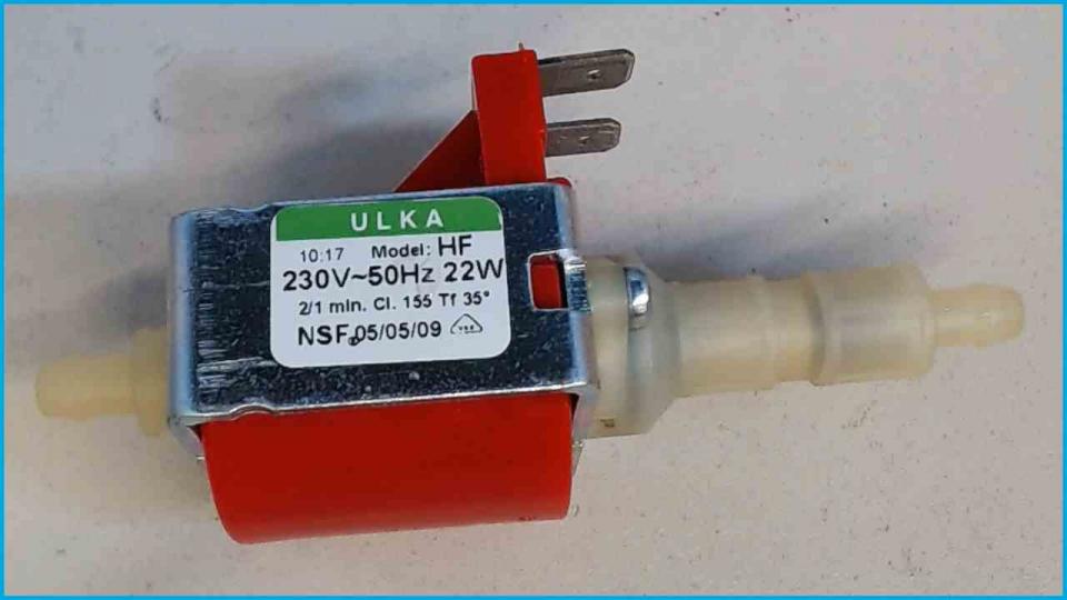 Druck Wasserpumpe ULKA Model HF 220V 50Hz 22W Philips Senseo HD7806