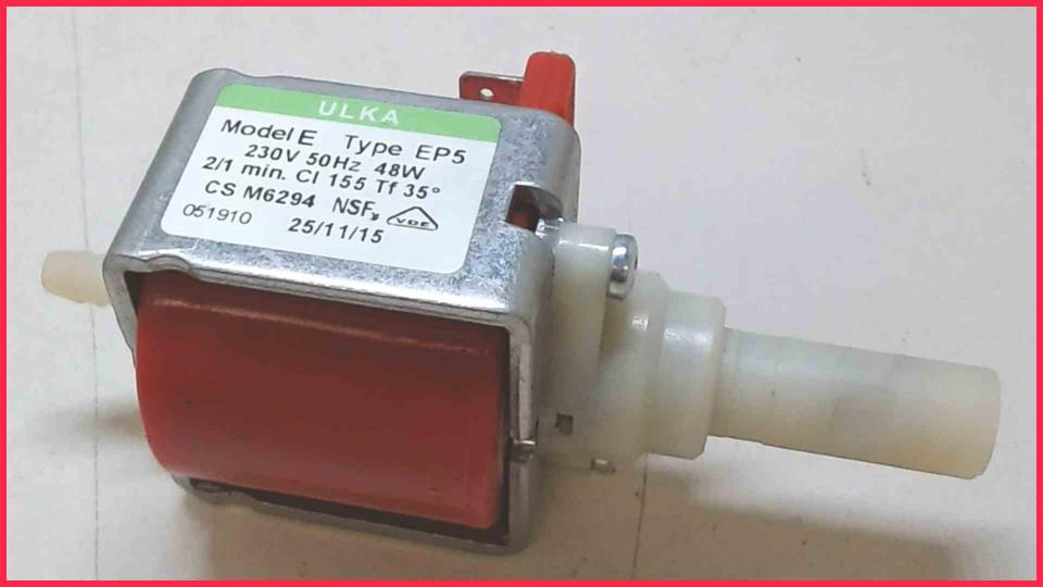Druck Wasserpumpe Ulka Model E Type EP5 DeLonghi Perfekta ESAM5400.R -2